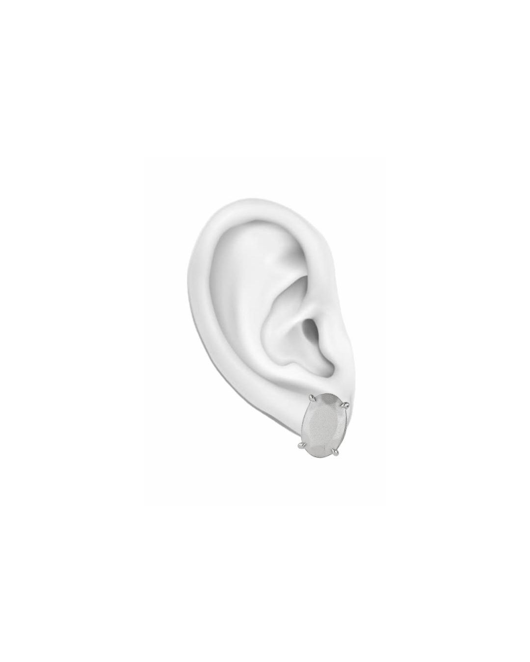 04 Earrings Oval